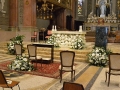 Allestimento altare Basilica Gallarate